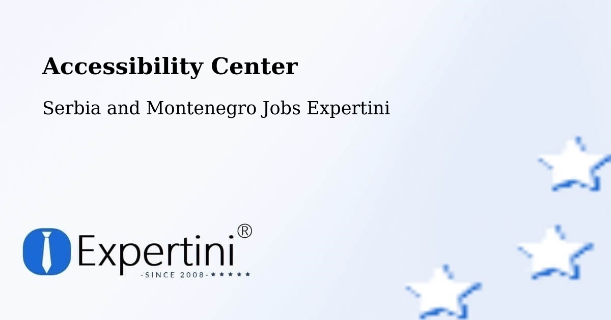 Accessibility Statement – Hudson - Serbia and Montenegro Jobs Expertini