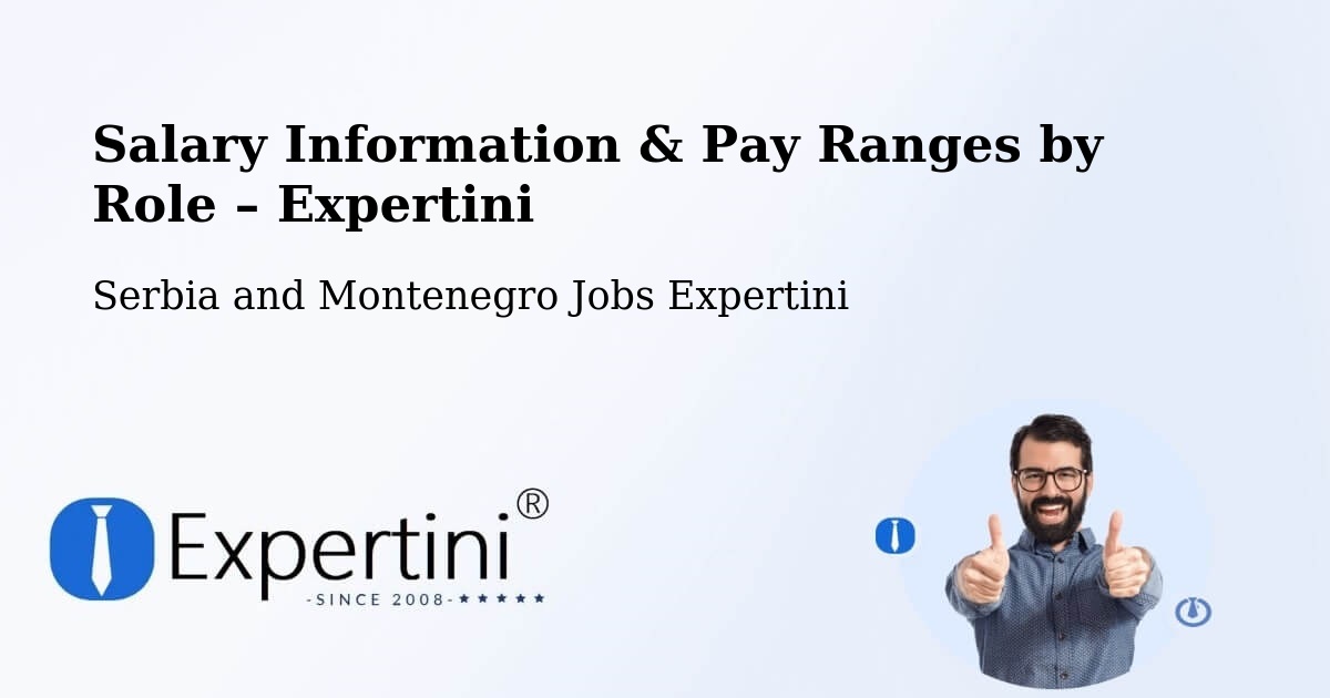 Salary Information & Pay Ranges – Hudson - Hudson, Serbia and Montenegro Jobs Expertini